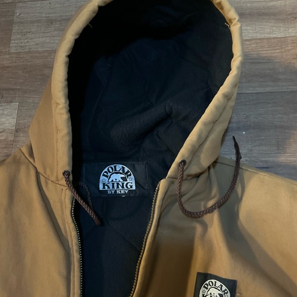 Brown Hooded Bomber Jacket - Picture 2 of 5